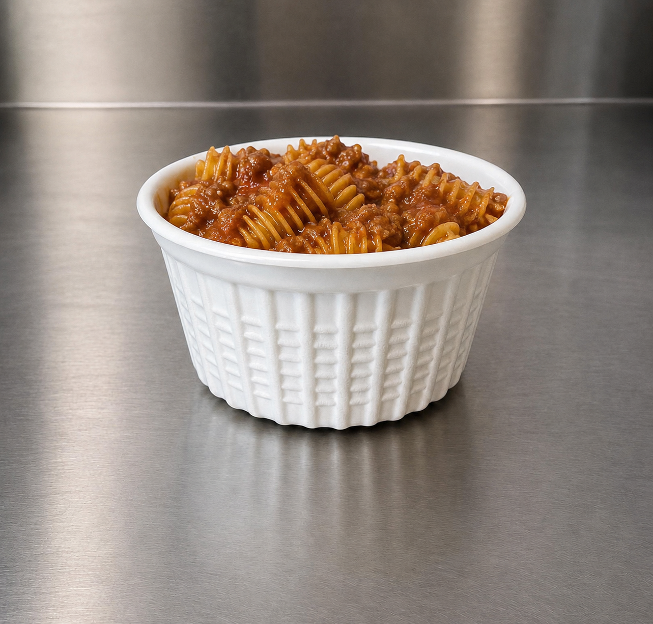 Pot de radiatoris sauce bolognaise